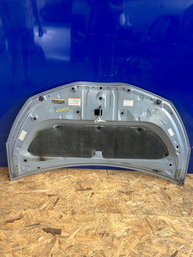 фото №4, Yaris iii капот світлий błękit