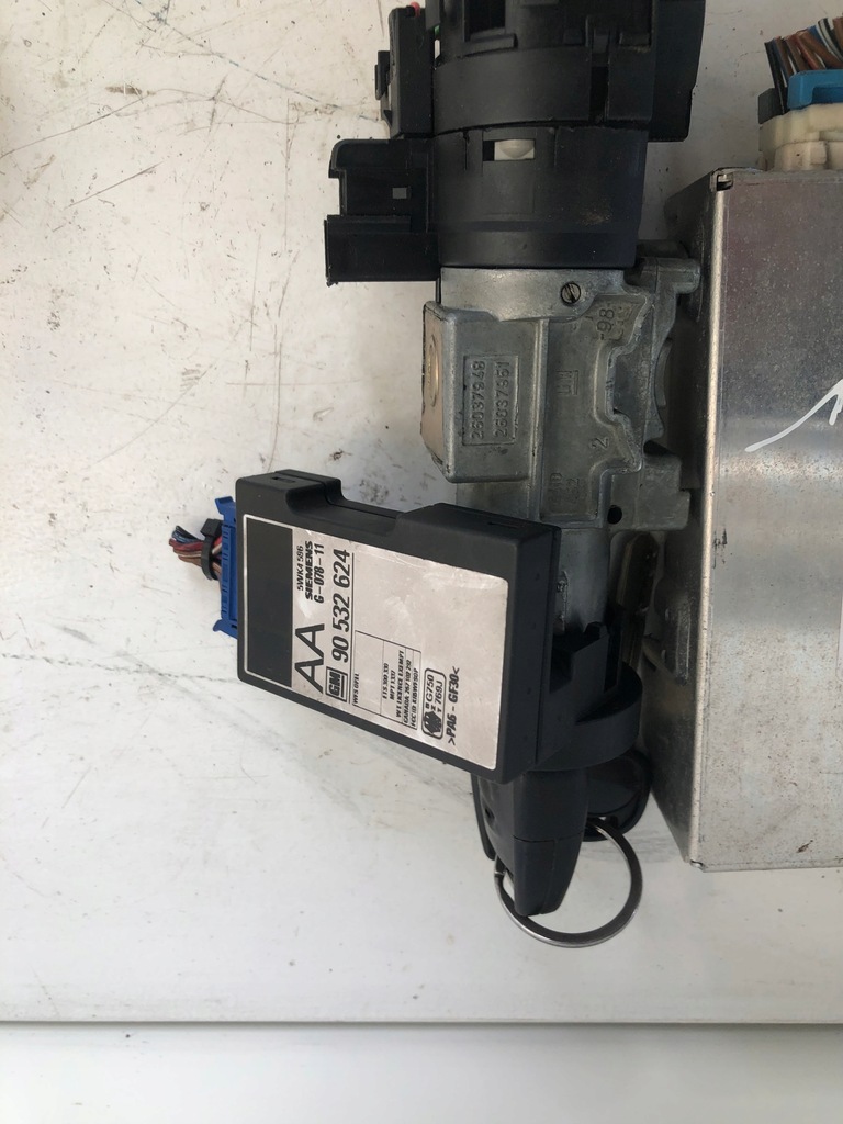 фото №4, Блок управления набор стартовый opel vectra b 1.6 16v 16234272