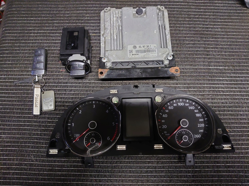 фото №1, Набор стартовый vw passat b6 cc 2.0 tdi 03l907309f