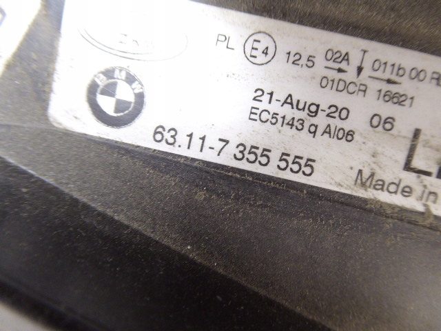 фото №9, Bmw 3 gt f34 лампа фара левый ксенон