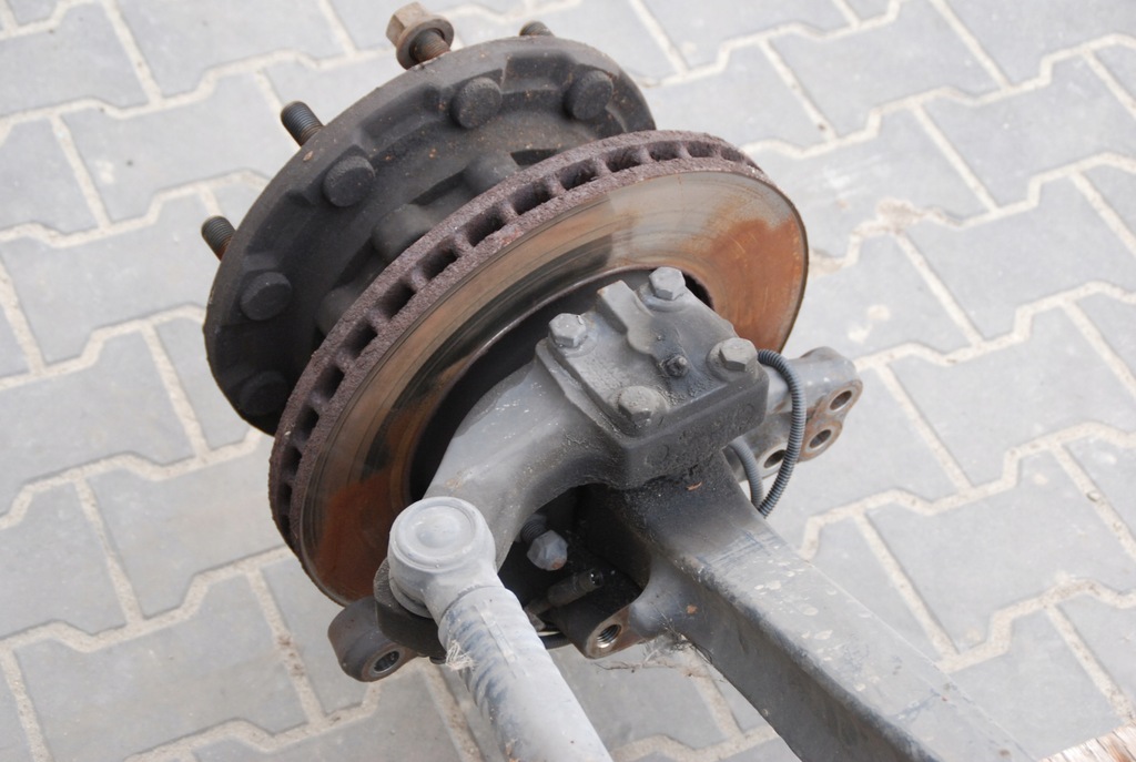 фото №2, Ступиця комплектна диск перед scania r p 2011r