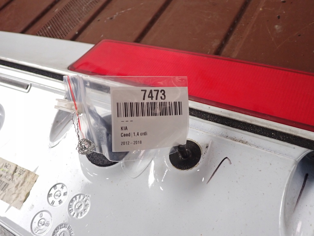 фото №16, Спойлер спойлер стоп kia ceed ii 1,4 2014r hb przed lift wd 87210-a2000 7473