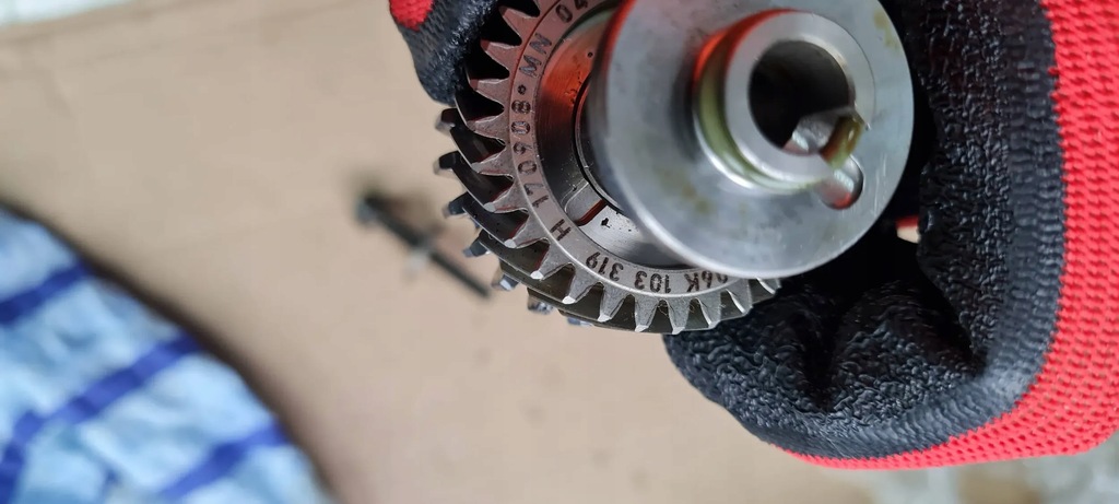 фото №6, A5 8w колесо зубчатое распределительного вала 2.0 tfsi 06k103319h a4 b9 8w q5