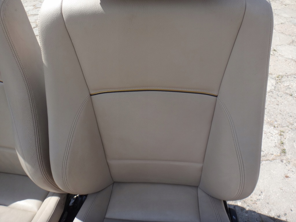 фото №8, Комплект сидений сиденья сиденья бежевая кожа bmw x1 e84 m-pakiet