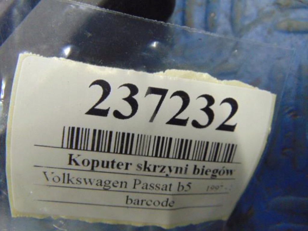 фото №7, Volkswagen passat b5 блок керування коробки передач 01n927733es