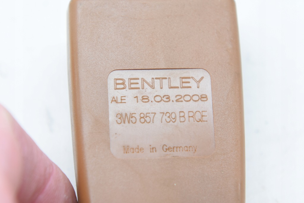 фото №4, Bentley continental flying spur замок клипса поперечина задняя двойной