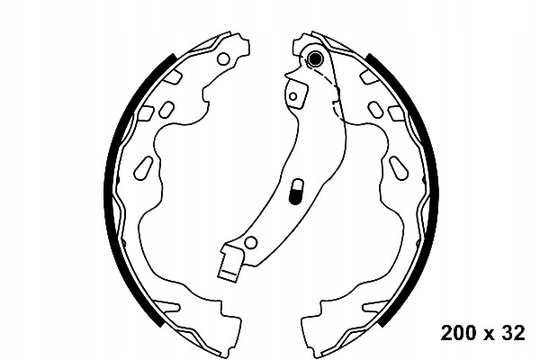 фото №1, Ate гальмівні колодки гальмівні kpl. задня citroen c1, c1 ii