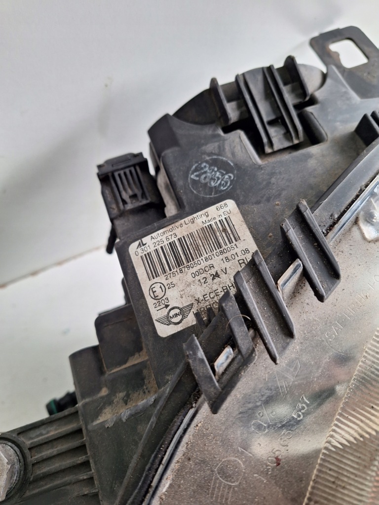 фото №7, Mini cooper s r56 06-10 лампа ліва ксенон uk