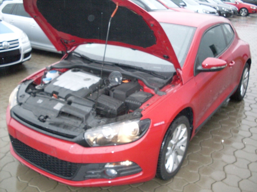 фото №12, Vw scirocco задняя la3h бампер задний + крышка багажника багажника + лампы лампа 1k8 колесо