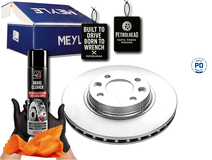 фото №1, Гальмівні диски гальмівні 2szt. перед dacia logan ii logan mcv #petrolhead pro+ kit2