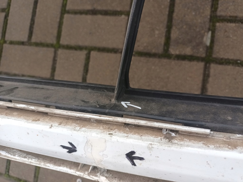 Бампер передній ford transit mk8 перед решітка радіатора 14 - 18 Недорого