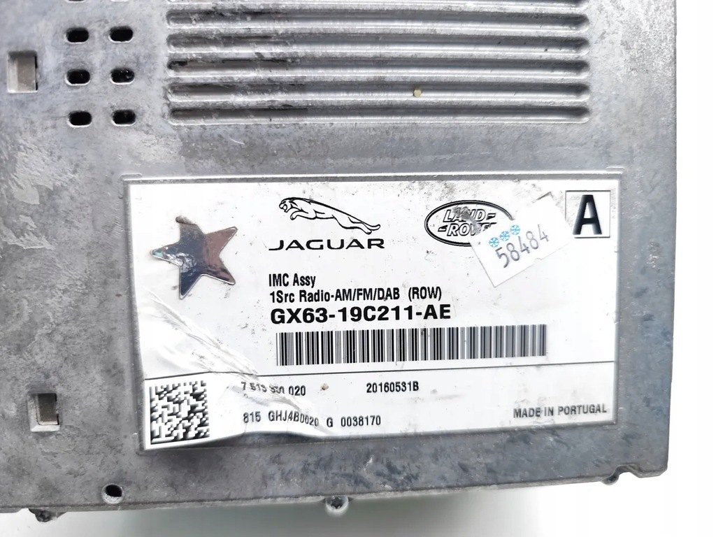 фото №7, Jaguar f-pace радио gps навигация 2016 suv 4/5dr gx63-19c211-ae 15-24