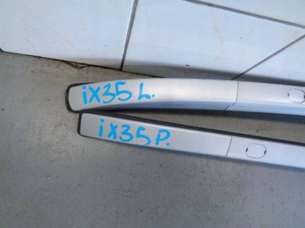 фото №12, Hyundai ix35 10 рейлинги кровельные na крыша комплект