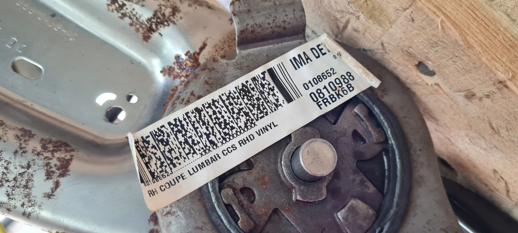 фото №15, Mustang vi lift gt каркас сиденье сиденье правый перед передний