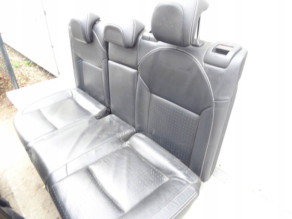 фото №12, Citroen ds4 сиденья заднее сиденье кожа комплект