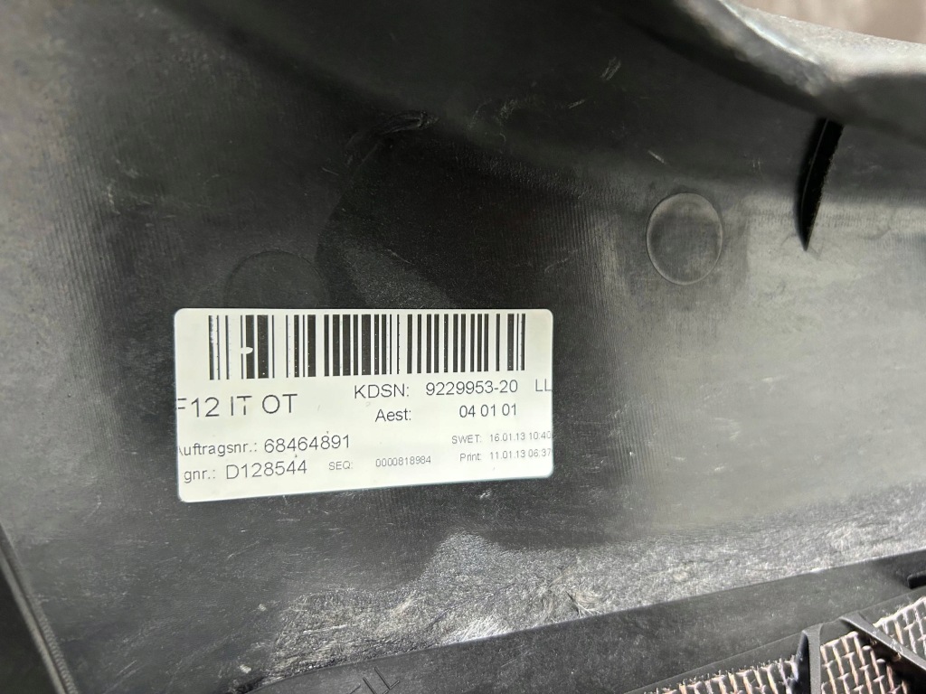 Приборная панель приборная черная кожа schwarz softskin bmw 6 f06 f12 f13 9229953 Доставка