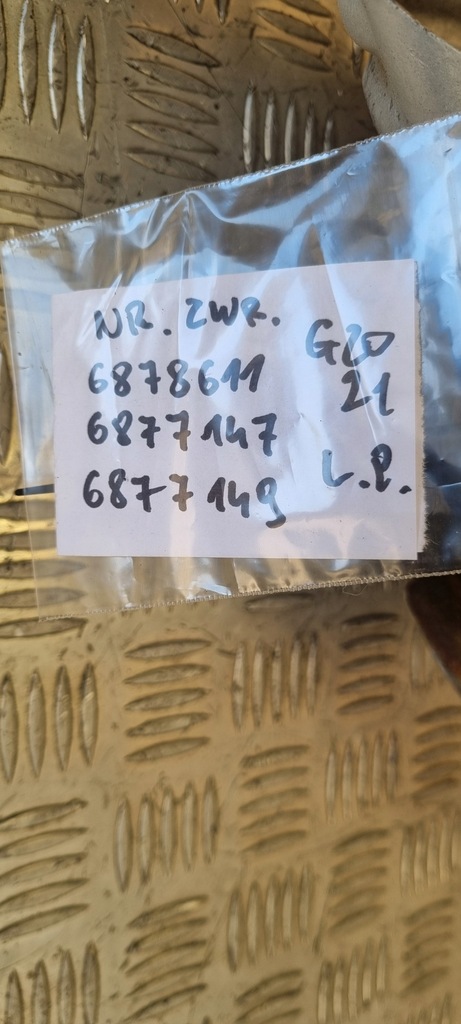 фото №15, Bmw g20 g21 поворотний кулак амортизатор важіль лівий перед 6878611 6877147 6877149