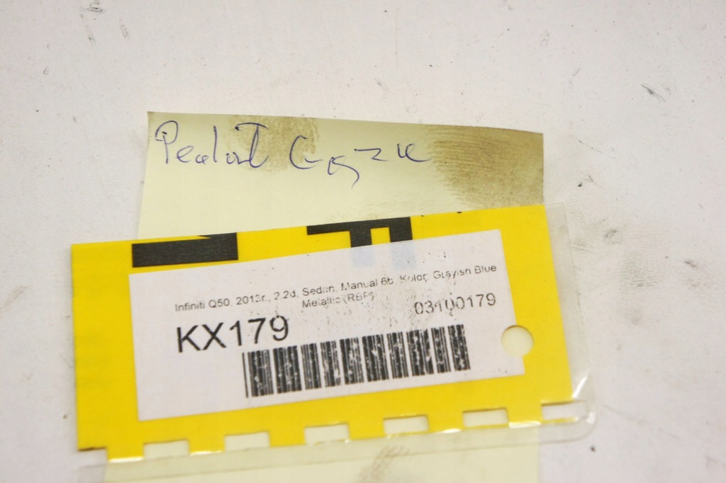 фото №7, Kx179 infiniti q50 2.2d педаль газа 18002-jj90b