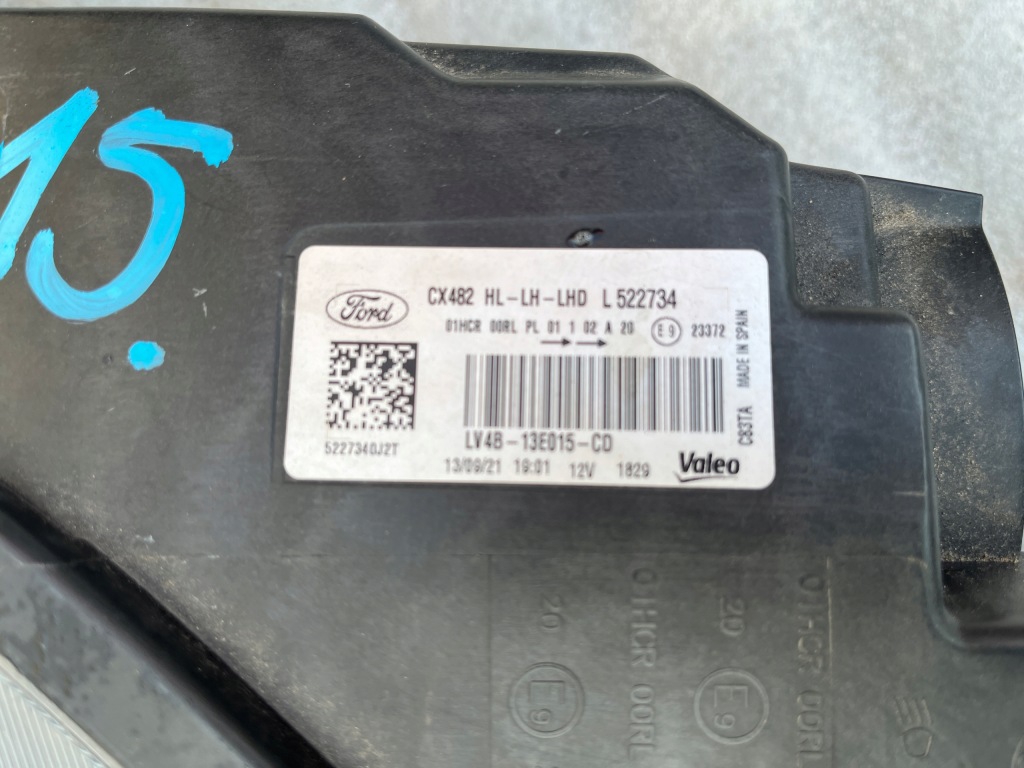 15 ford kuga mk3 фара передняя перед левая led lv4b-13e015cd Цена