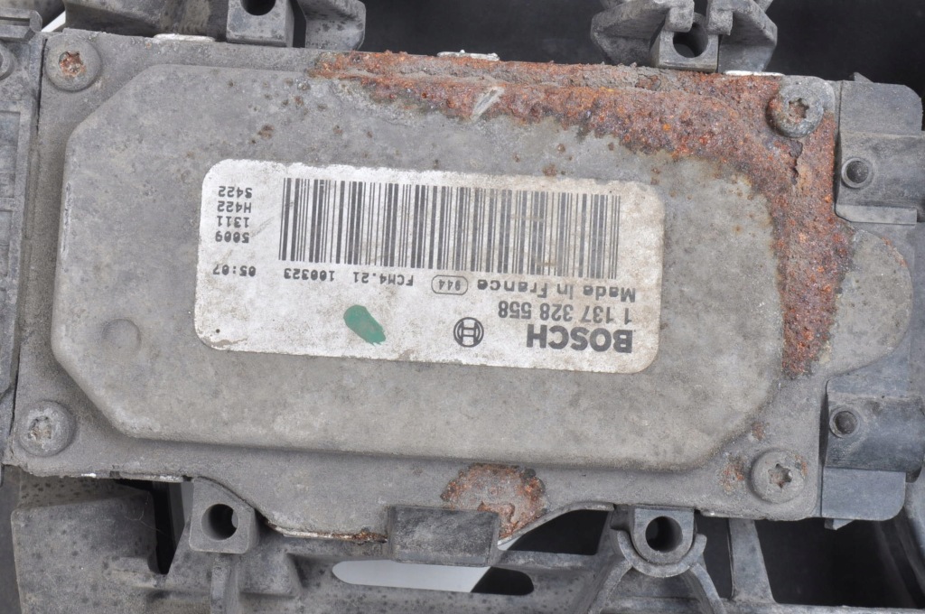 фото №3, Ford focus mk2 volvo s40 ii v50 2.0 вентилятор радиатора 3m5h-8c607-rj