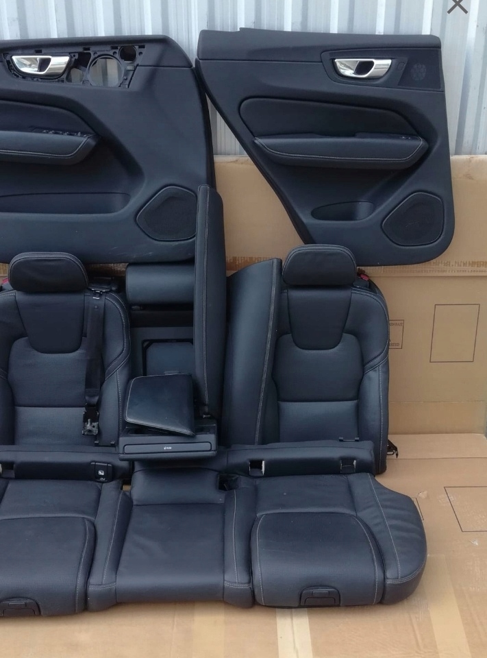 фото №13, Volvo xc60 ii сидіння вентильовані заднє сидіння обшивки тунель комплект ідеальний стан