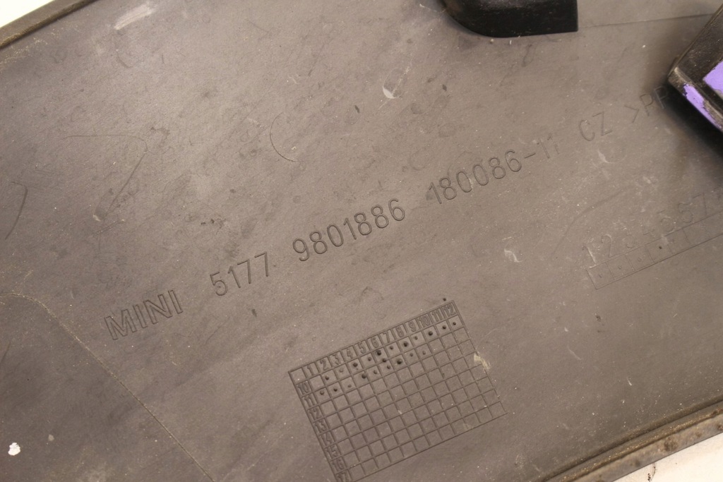 фото №7, Молдинг крила правий задня 9801886 mini countryman r60