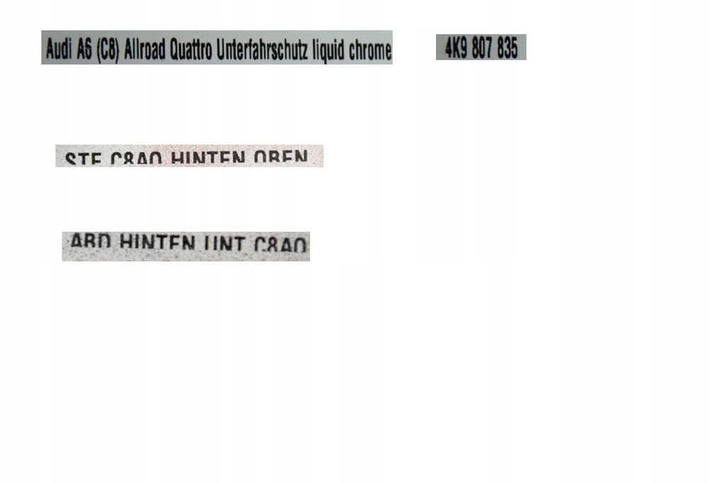 фото №16, Audi a6 c8 allroad kombi 19-r 4k9 задний бампер