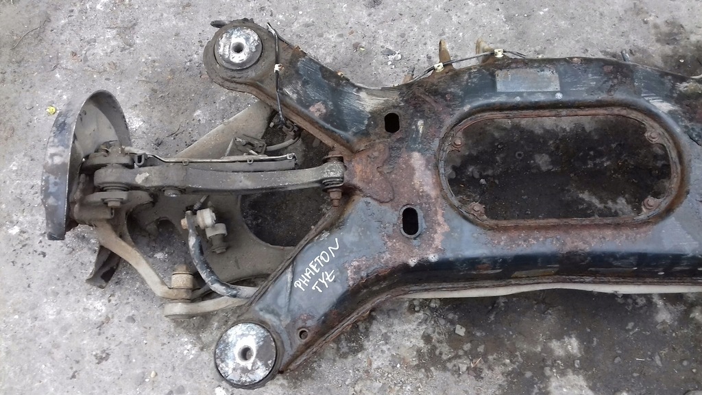 фото №8, Підрамник підрамник підрамник задня vw phaeton 02-07