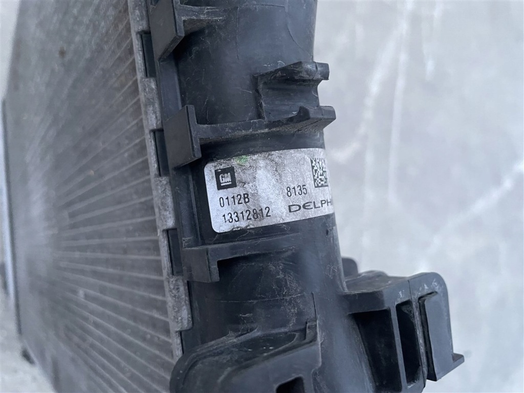 Радиатор воды+ вентилятор корпус 2.0 cdti opel zafira c tourer 11-16r. с Разборки