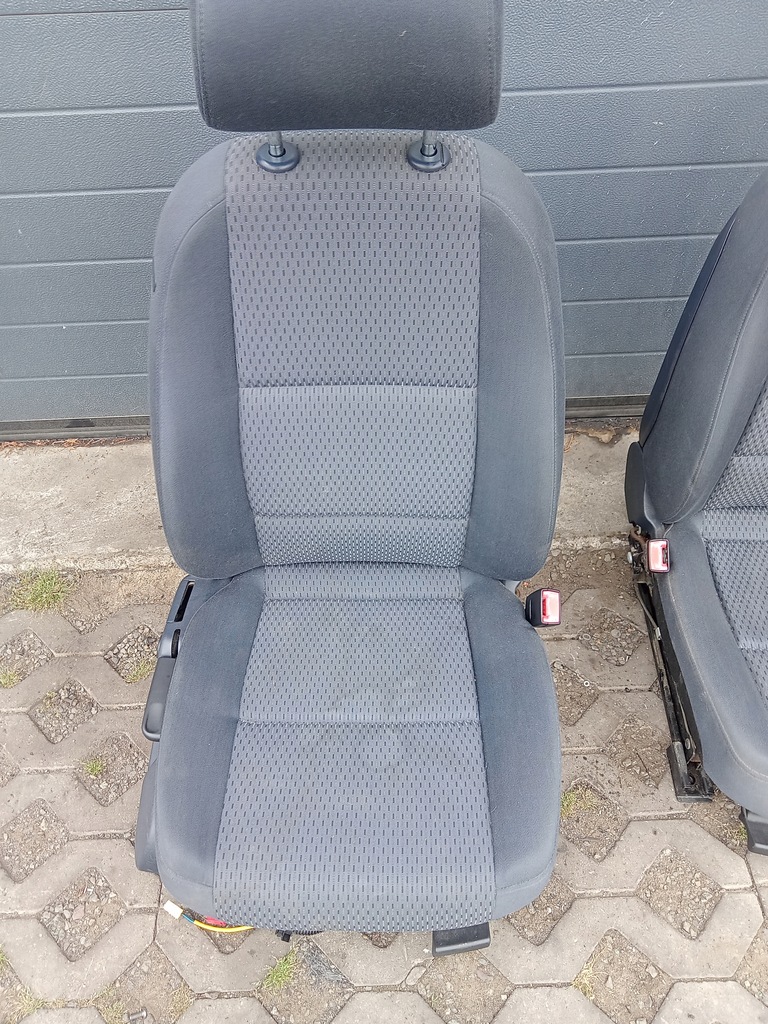 фото №9, Сидіння передні audi a6 c6 підігрів niebieskie