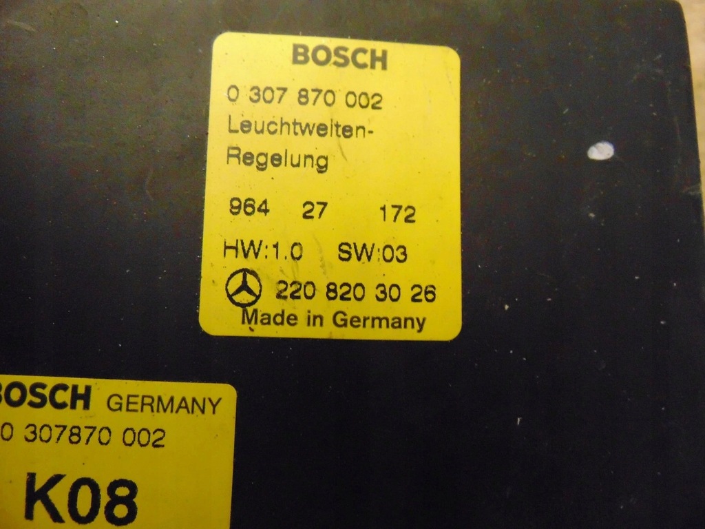 фото №5, Модуль света mercedes w220 s500 0307870002