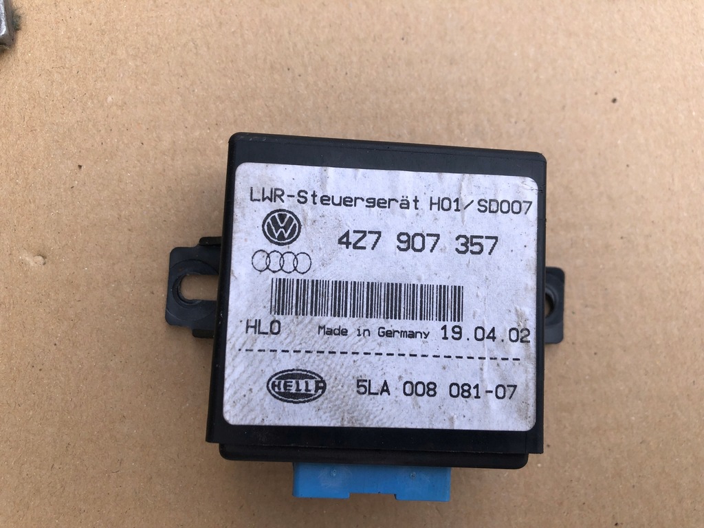 фото №1, Модуль комфорту світла audi a6 c5 2001-2004