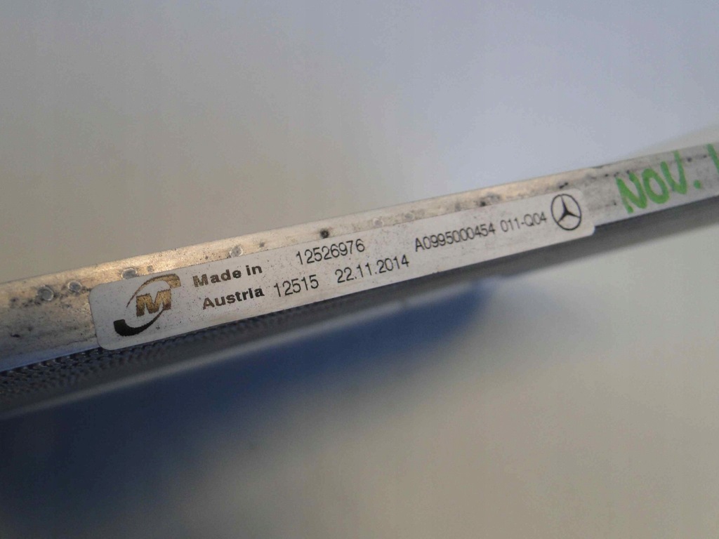 фото №8, Mercedes sprinter w907 907 радіатор кондиціонера