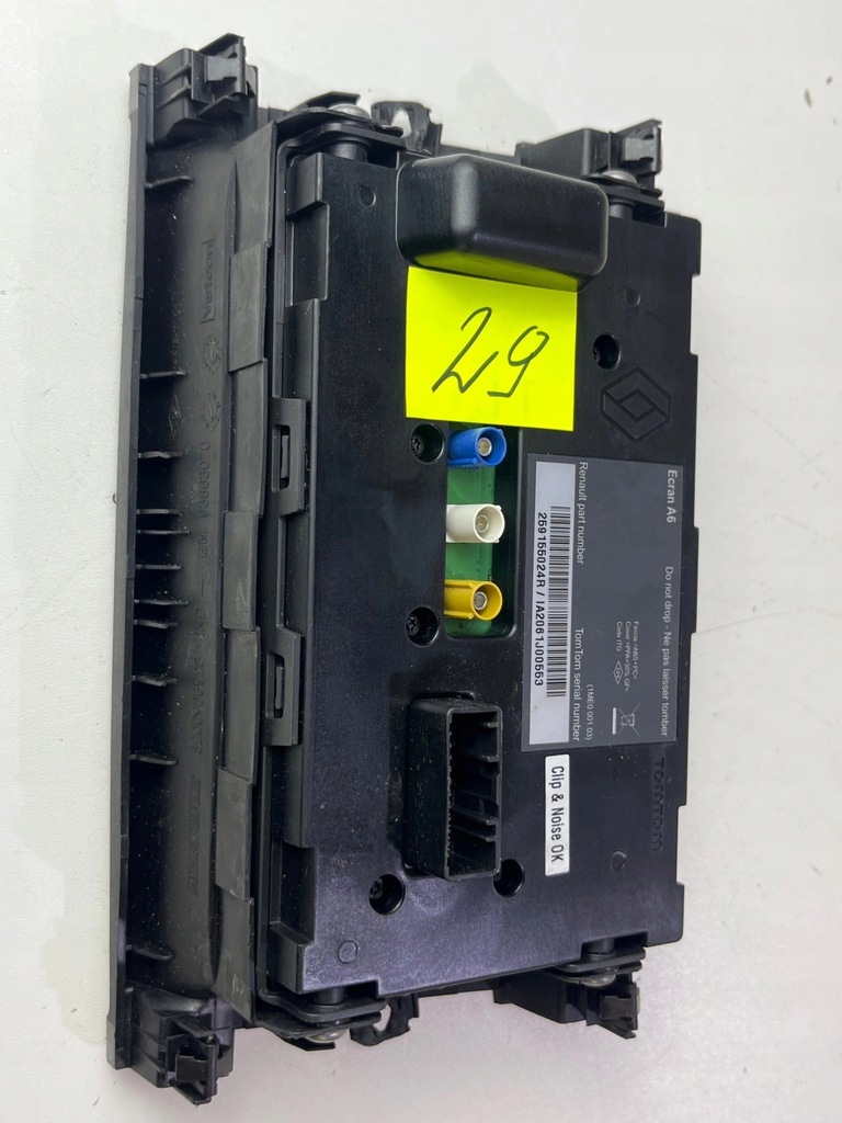 фото №10, Дисплей радио renault clio iii megane iii