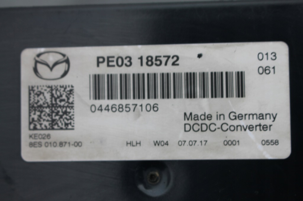 фото №4, Модуль блок керування стабілізатор напруги mazda cx-3 14-21