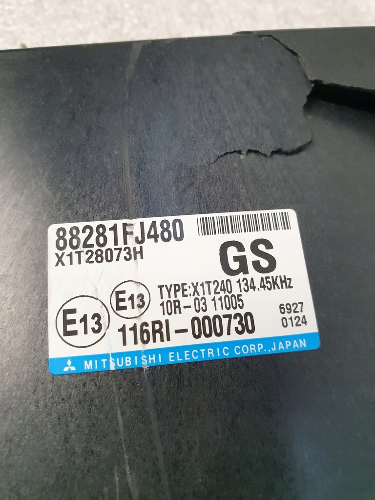 фото №5, Модуль реле 2.0b subaru impreza gp 88281fj480