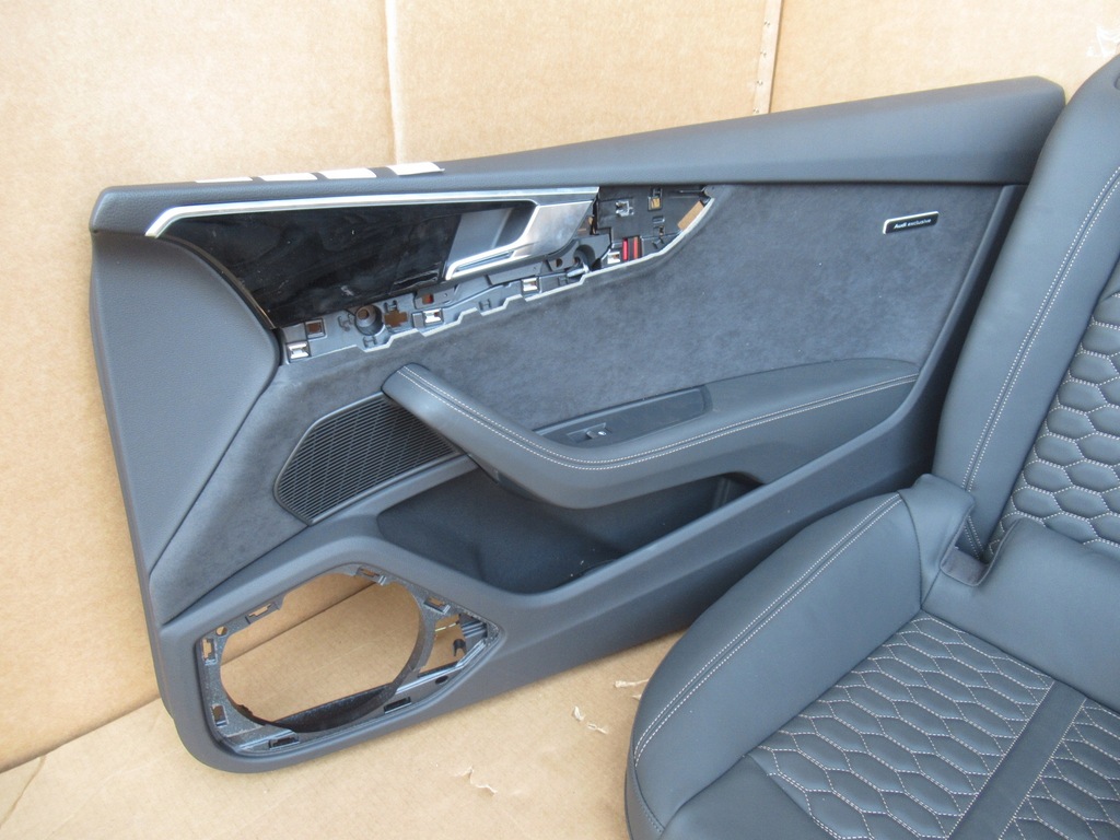 фото №12, Audi rs5 8w салон сиденья заднее сиденье обшивки массаж coupe