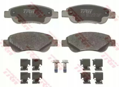 фото №4, Trw gdb1633 набор тормозных колодок тормозных, тормоза дисковые
