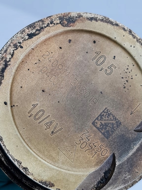 фото №8, Поршень + шатун vw up citigo mii 1.0 mpi chy