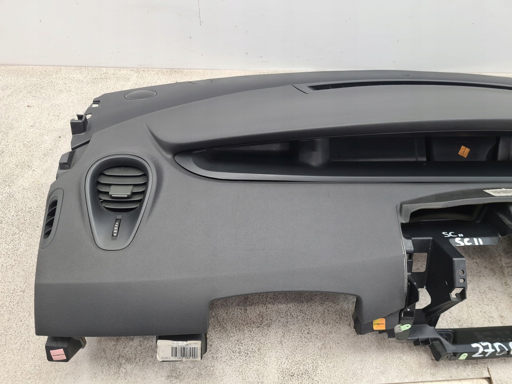 фото №9, Renault scenic ii приборная панель консоль подушки безопасности натяжители