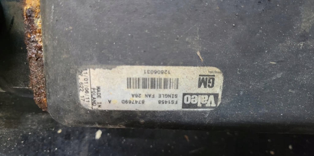 фото №5, Комплект радиатор с вентилятор saab 9-3 ii 93 2.0t 2.0t b207