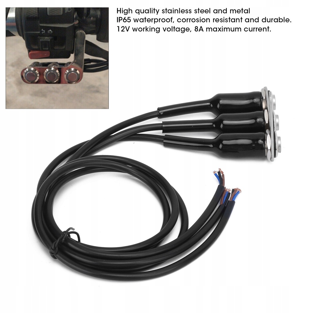 фото №15, Переключатели na руль motocykla кнопка l