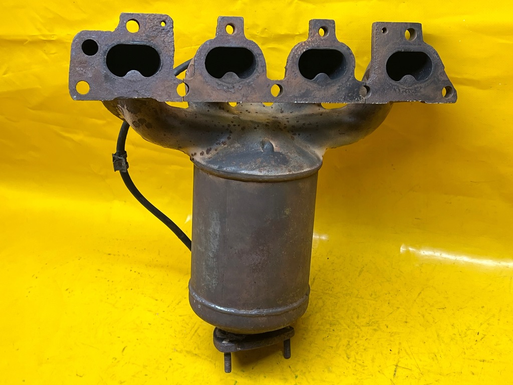 фото №10, Коллектор выпускной катализатор пустой датчик zafira a lift 1,6 b z16xe gm55 .