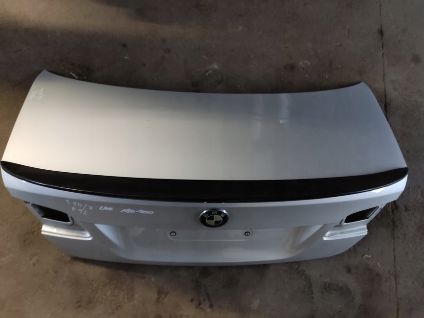 фото №6, Bmw e92 m-pakiet кришка багажника titansilber