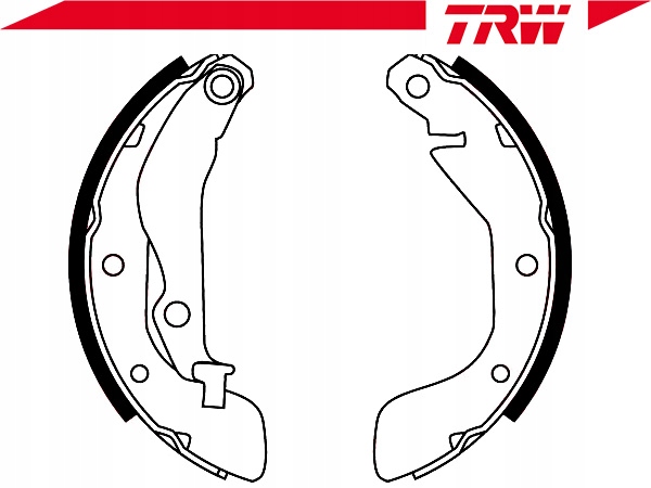 фото №2, Trw gs8760 набір колодка гальмівних