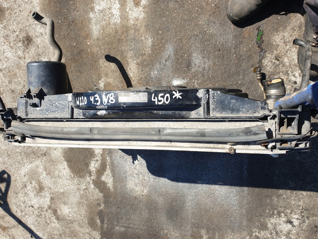 фото №4, Комплект радіатор вентилятор mercedes-benz w220