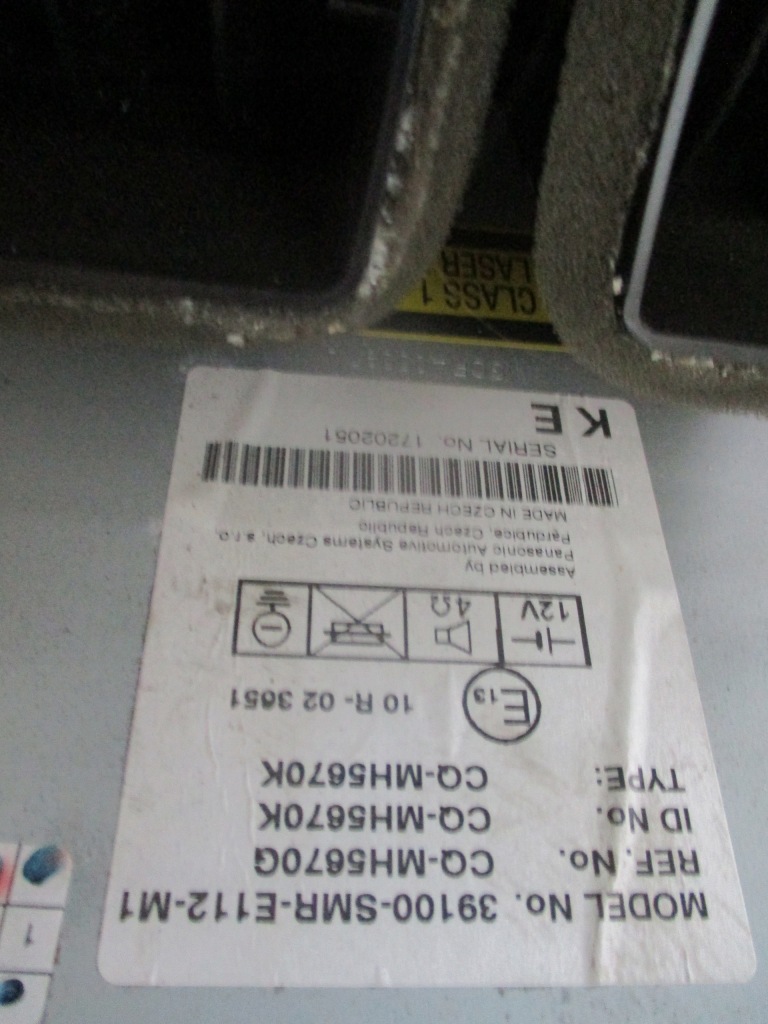 фото №4, Радио радиопроигрыватель cd honda civic viii ufo 39100-smr-e112-m1