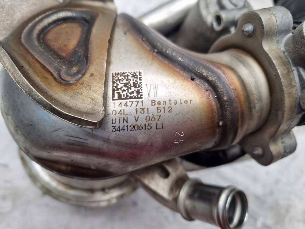 фото №7, Радіатор вихлопних газів egr 04l131512 golf vii t-roc a3 8v octavia iii 1.6tdi