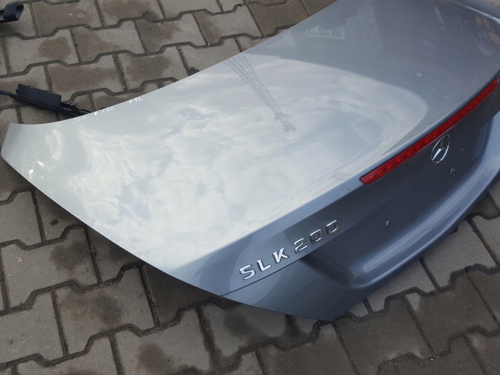 фото №2, Mercedes slk r172 w172 11r- крышка багажника багажника задняя 792