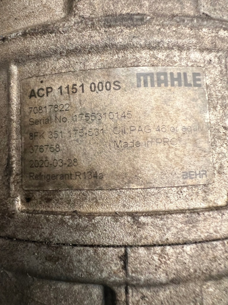 Компрессор кондиционера насос компрессор оригинальный номер saab 95 9-5 европа 2,0t 1,8t Недорого